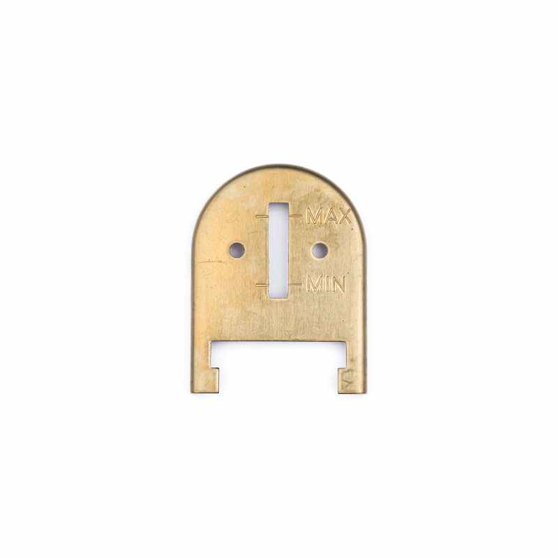 MSS Mamod Loco Spares - Brass Boiler Back Plate